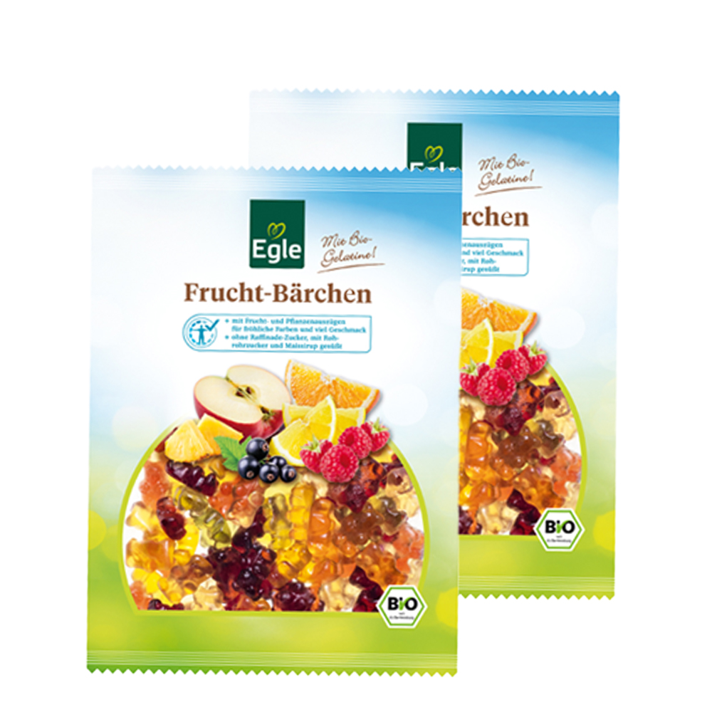 Bio Frucht-Bärchen, 2 x 250 g