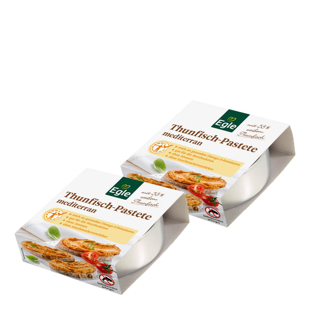 Thunfischpastete mediterran, 2 x 100 g
