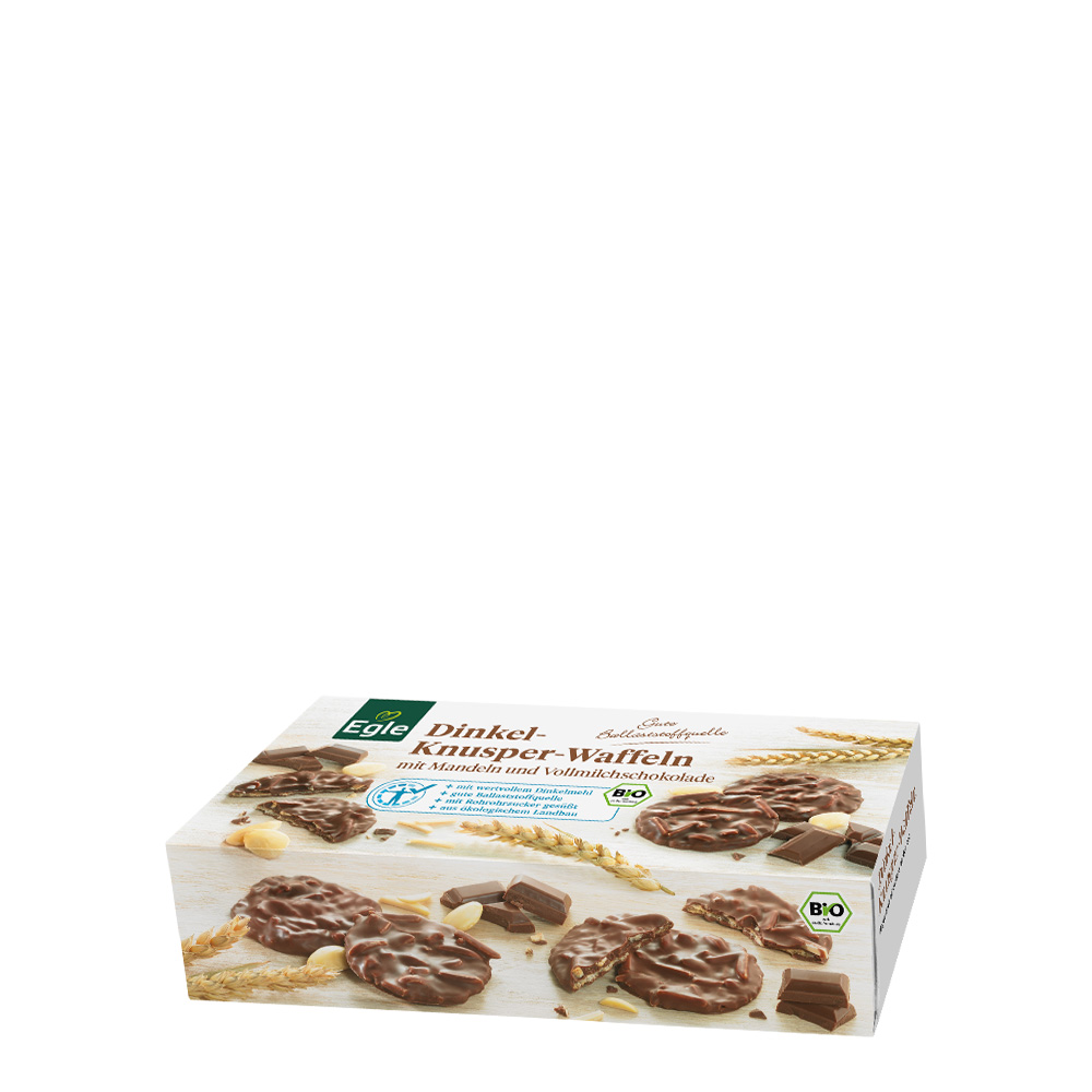 Bio Dinkel-Knusper-Waffeln - Kostprobe