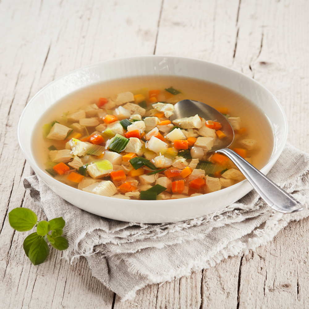 Bio Hühnersuppe mit Gemüse 350 ml