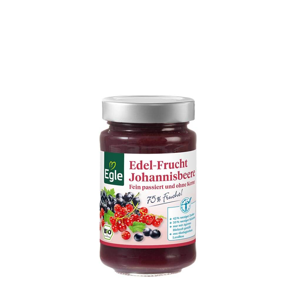Bio Edel-Frucht Johannisbeere, 250 g