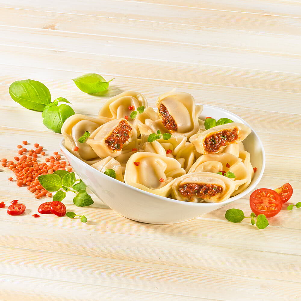 Bio Cappelletti mit Linsenfüllung, 2 x 250 g  