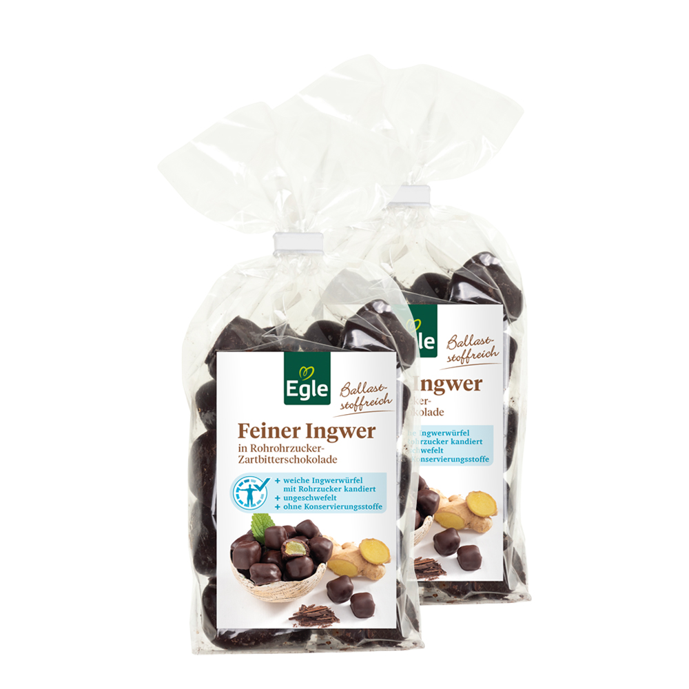 Ingwer in Schokolade 2 x 250 g