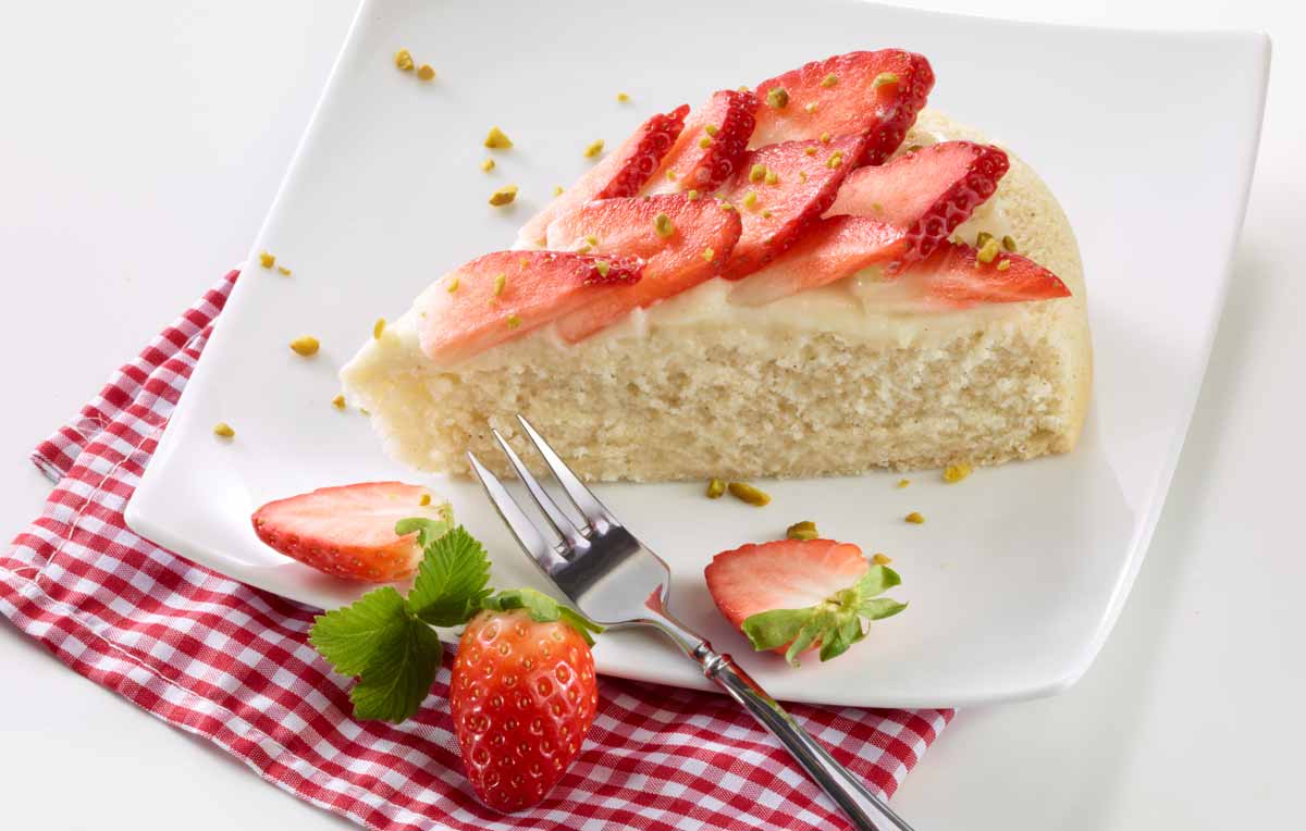 Erdbeerkuchen