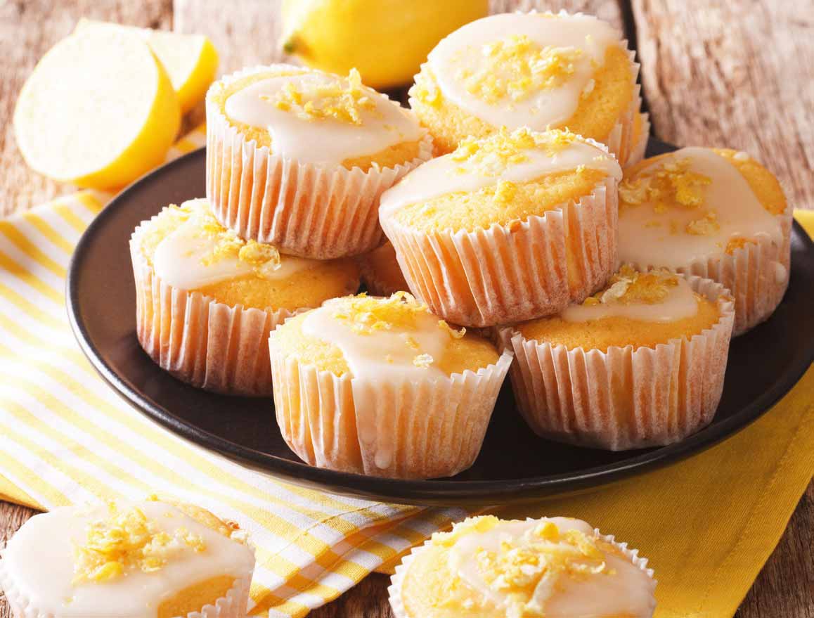 Zitronen-Muffins