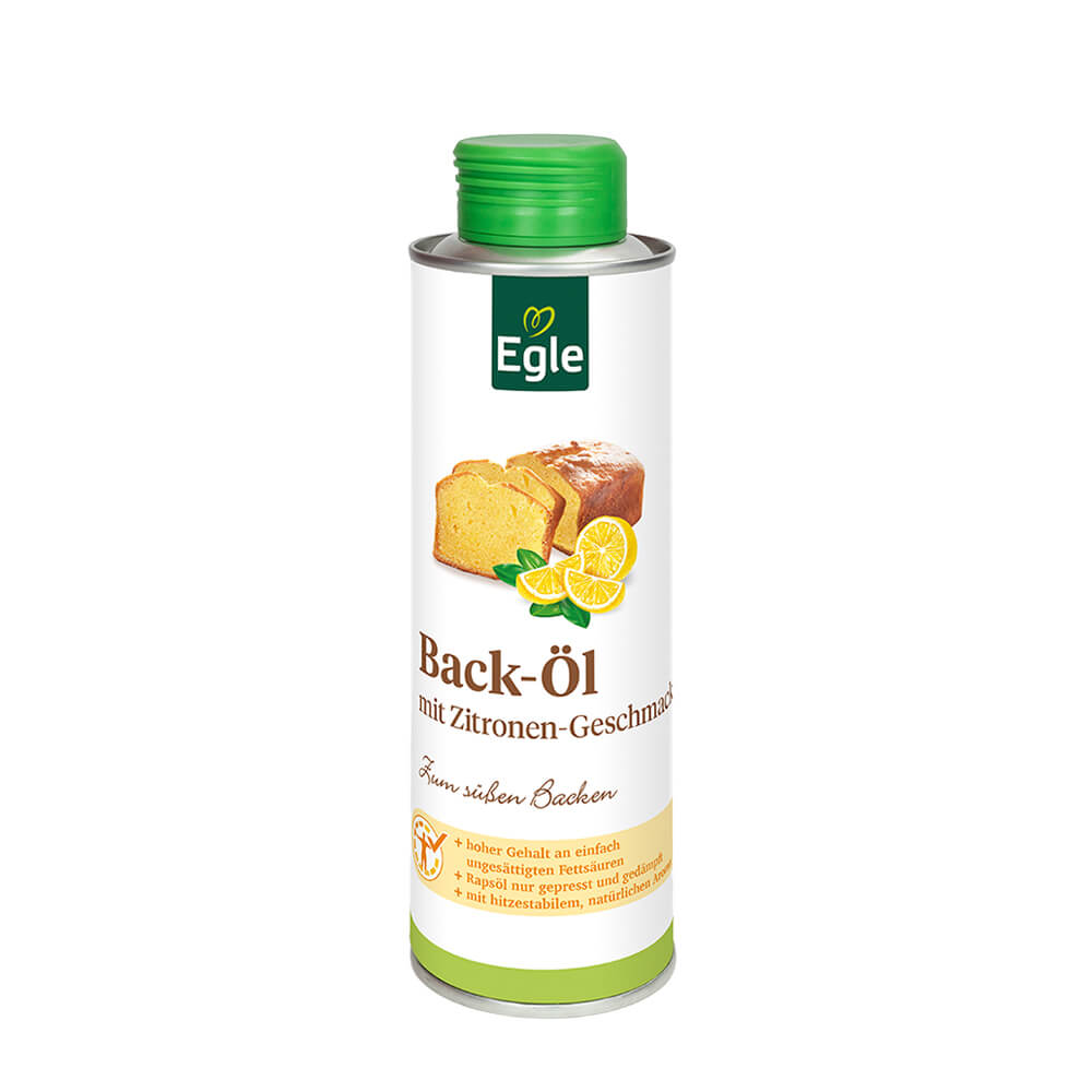 Backöl mit Zitronengeschmack 0,25 l