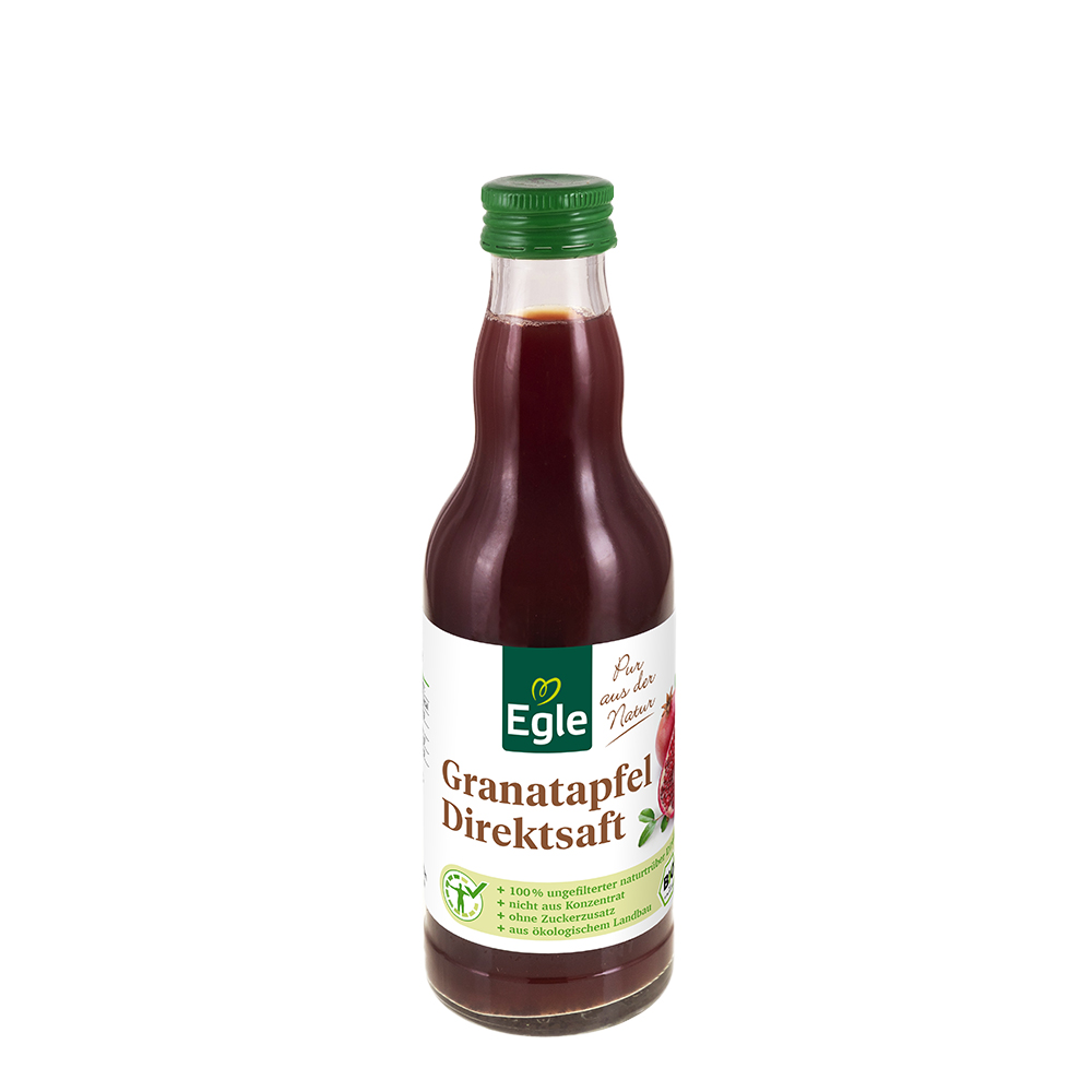 Bio Granatapfelsaft, 200 ml - Kostprobe