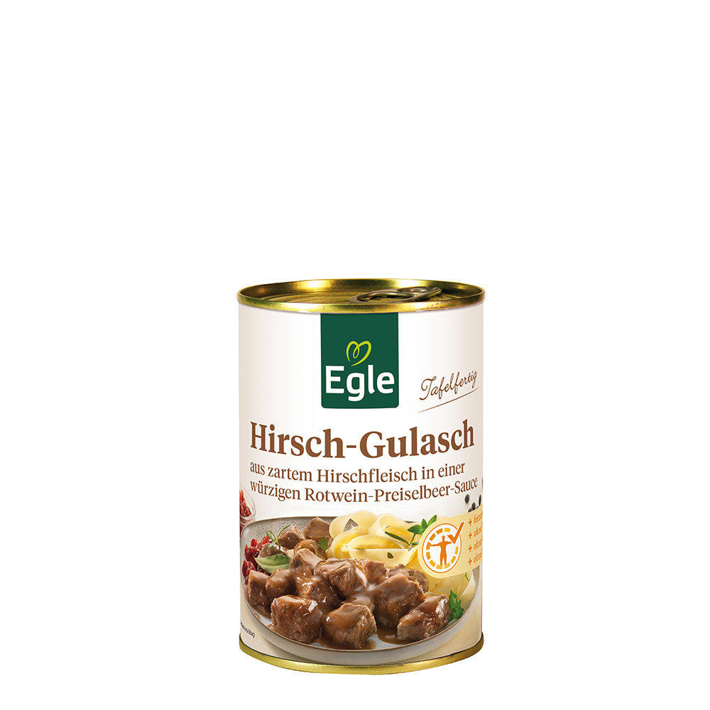 Hirsch-Gulasch, 400 g