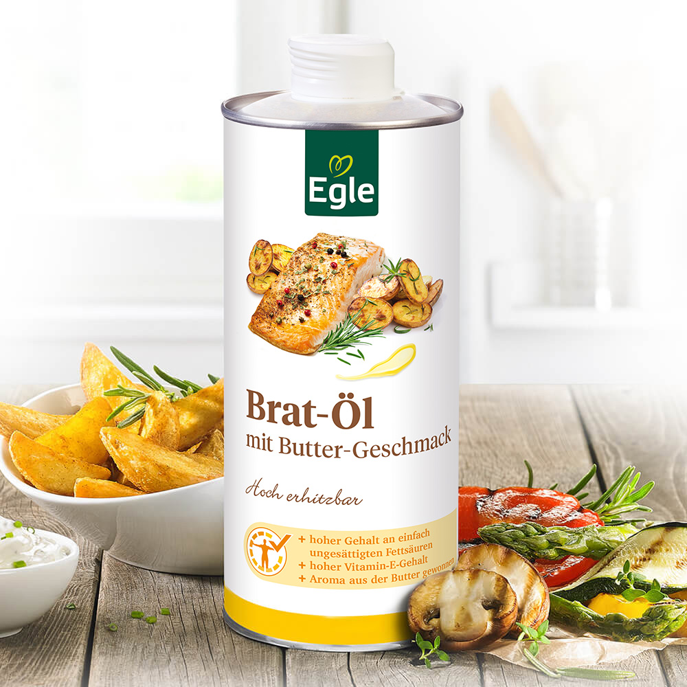 Brat-Öl mit Butter-Geschmack, 0.75 l