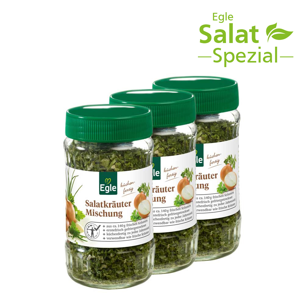 Salatkräuter-Mischung, 3 x 20 g - Aktion