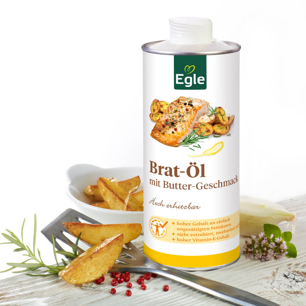 Bratöl mit Buttergeschmack