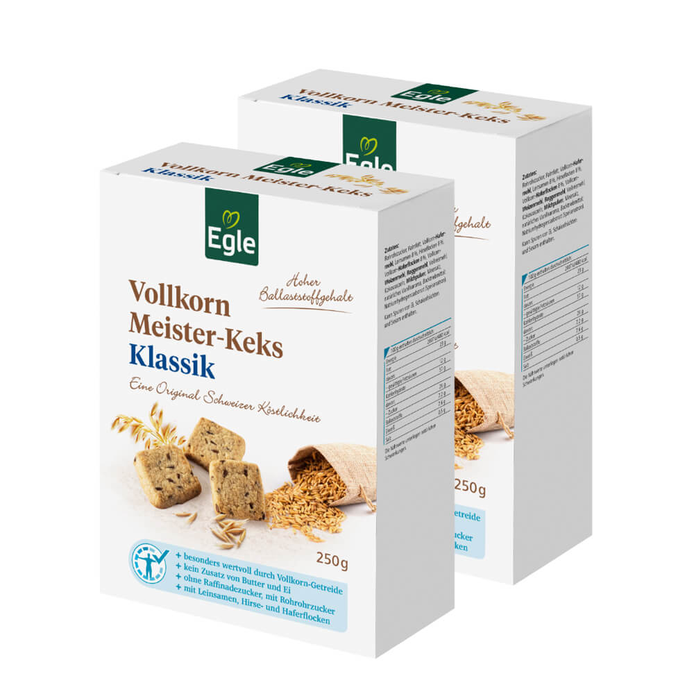 Vollkorn Meister-Keks Klassik 2 x 250 g