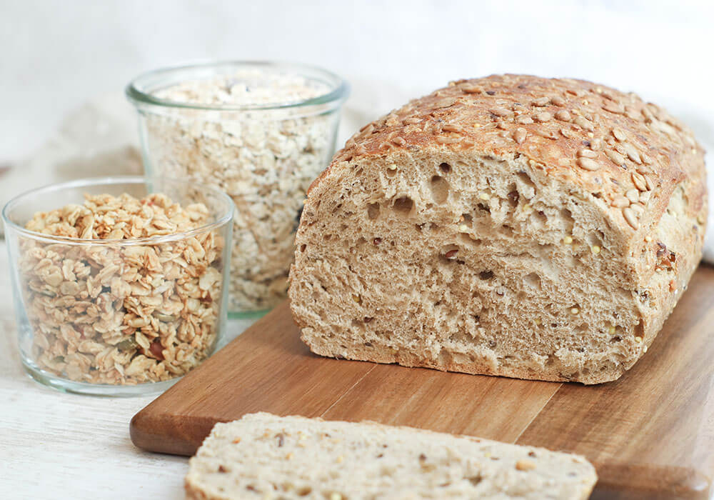 Rezept: Ballaststoff-Brot