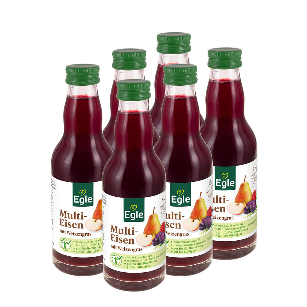 Bio Multi-Eisen-Saft, 6 x 200 ml - Aktion