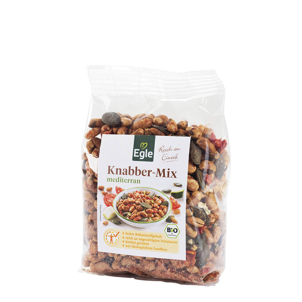 Bio Knabber-Mix mediterran, 2 x 125 g