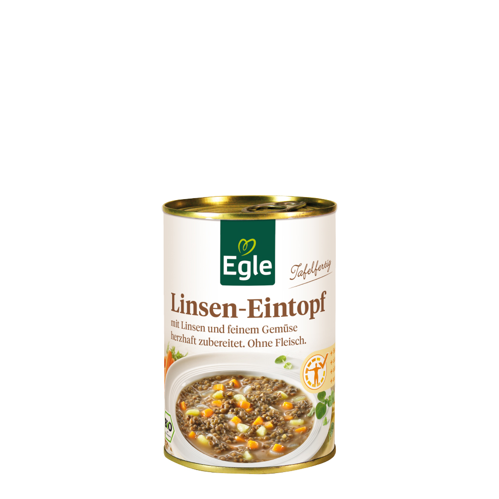 Vegetarischer Bio Linsen-Eintopf, 400 g