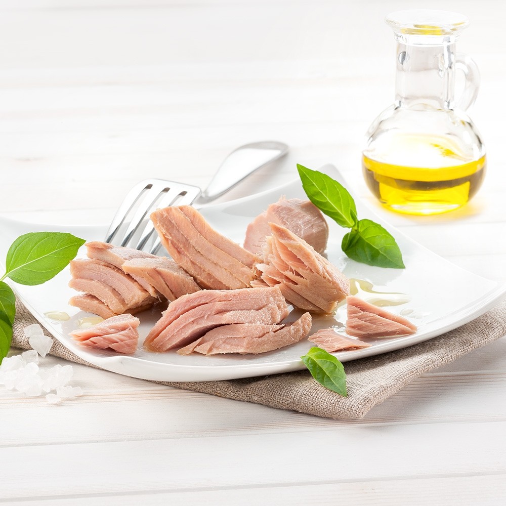Weißer Thunfisch in Öl, 3 x 120 g