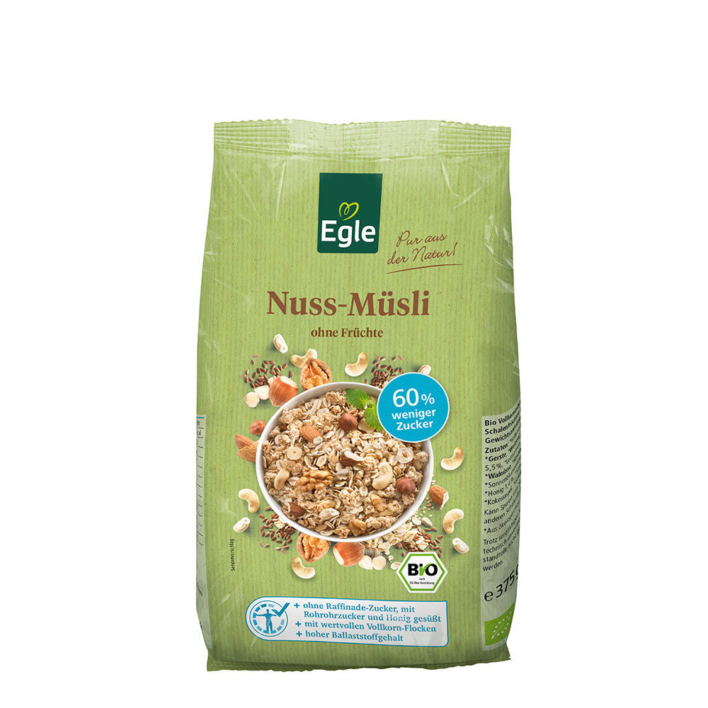 Bio Nuss-Müsli, 375 g