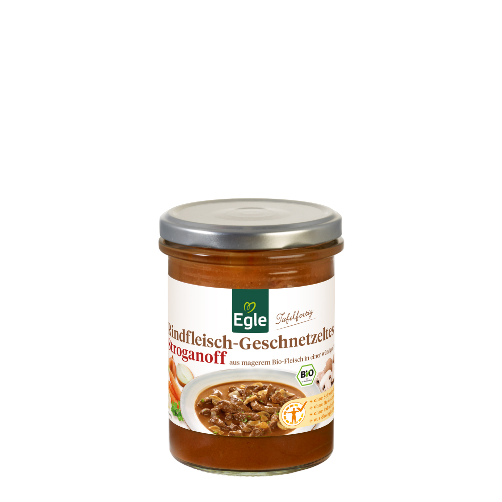Bio Rinder-Geschnetzeltes Stroganoff 370 g
