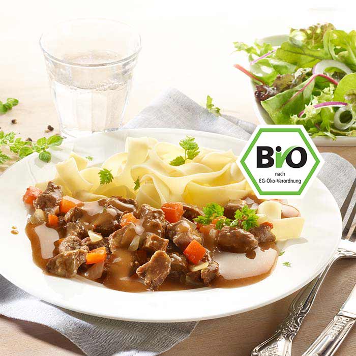 Bio-Fertiggerichte