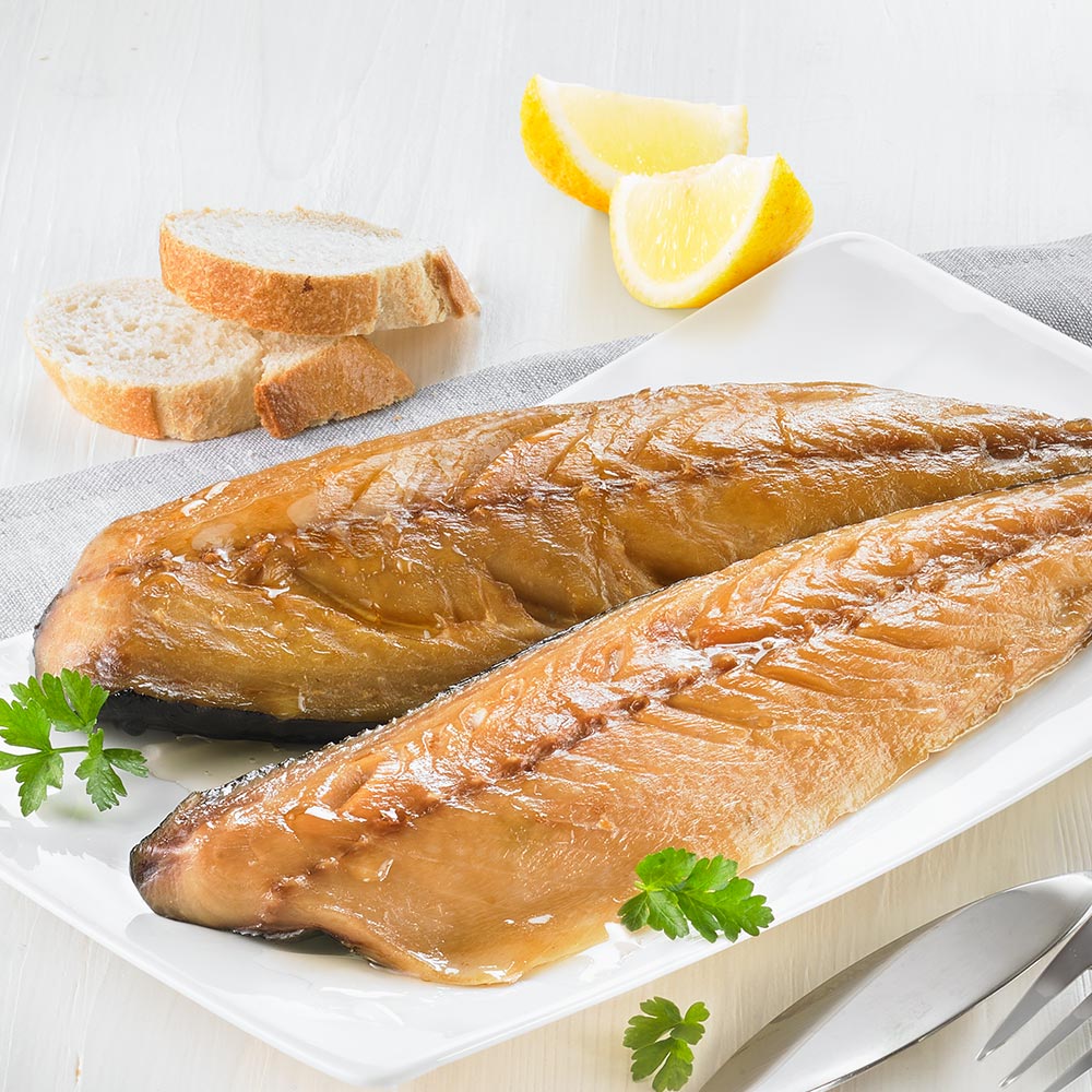 Makrelen-Filets geräuchert, 3 x 190 g