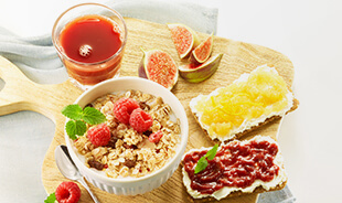 Frühstück mit Navi
