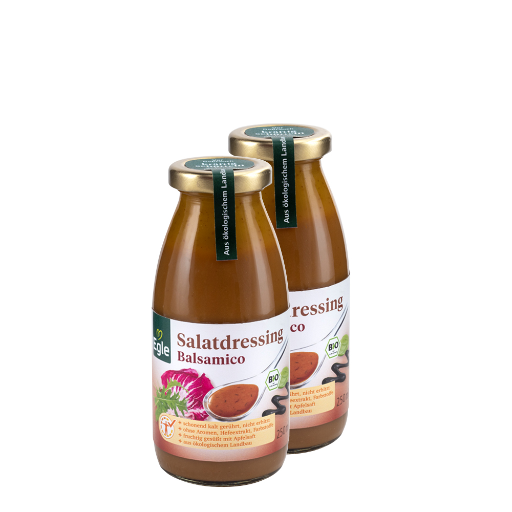 Bio Salatdressing Balsamico 2 x 250 ml