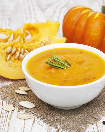 Kuerbissuppe