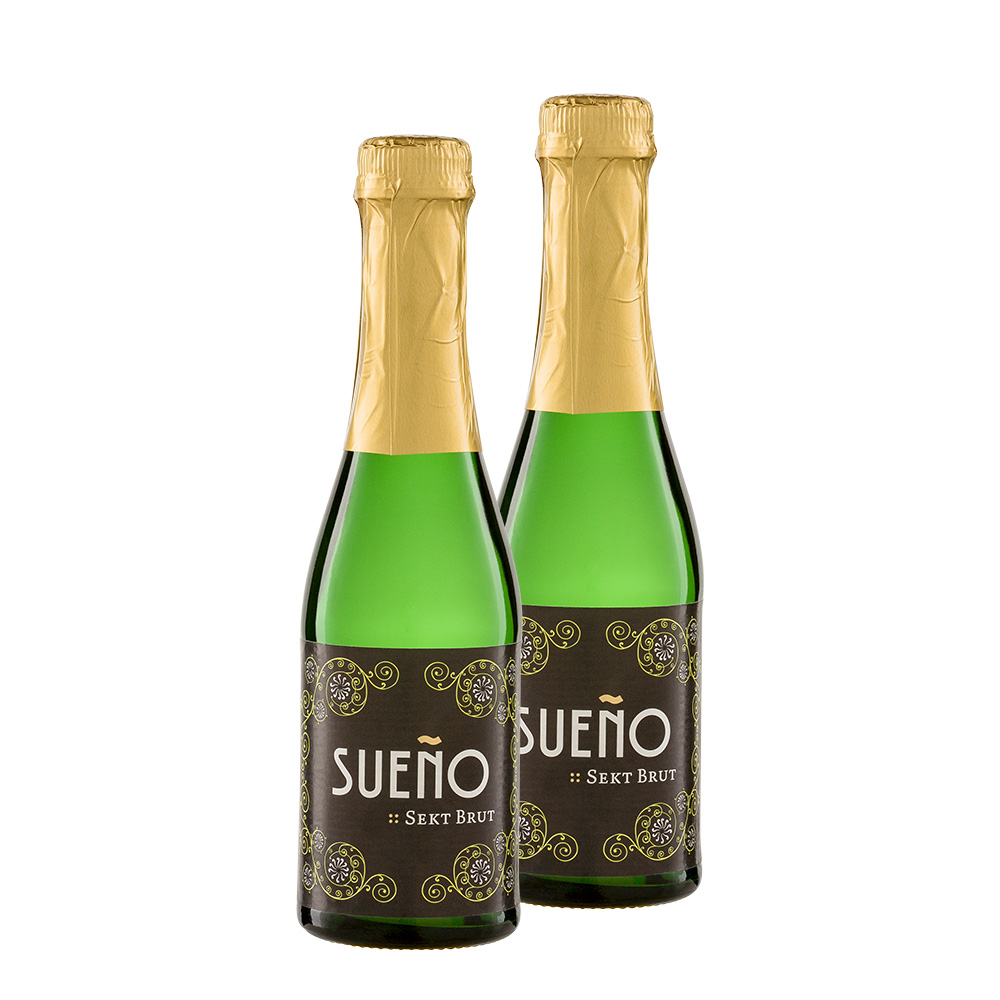 Gratis Bio Piccolo Sekt Brut, 2 x 0.2 l 