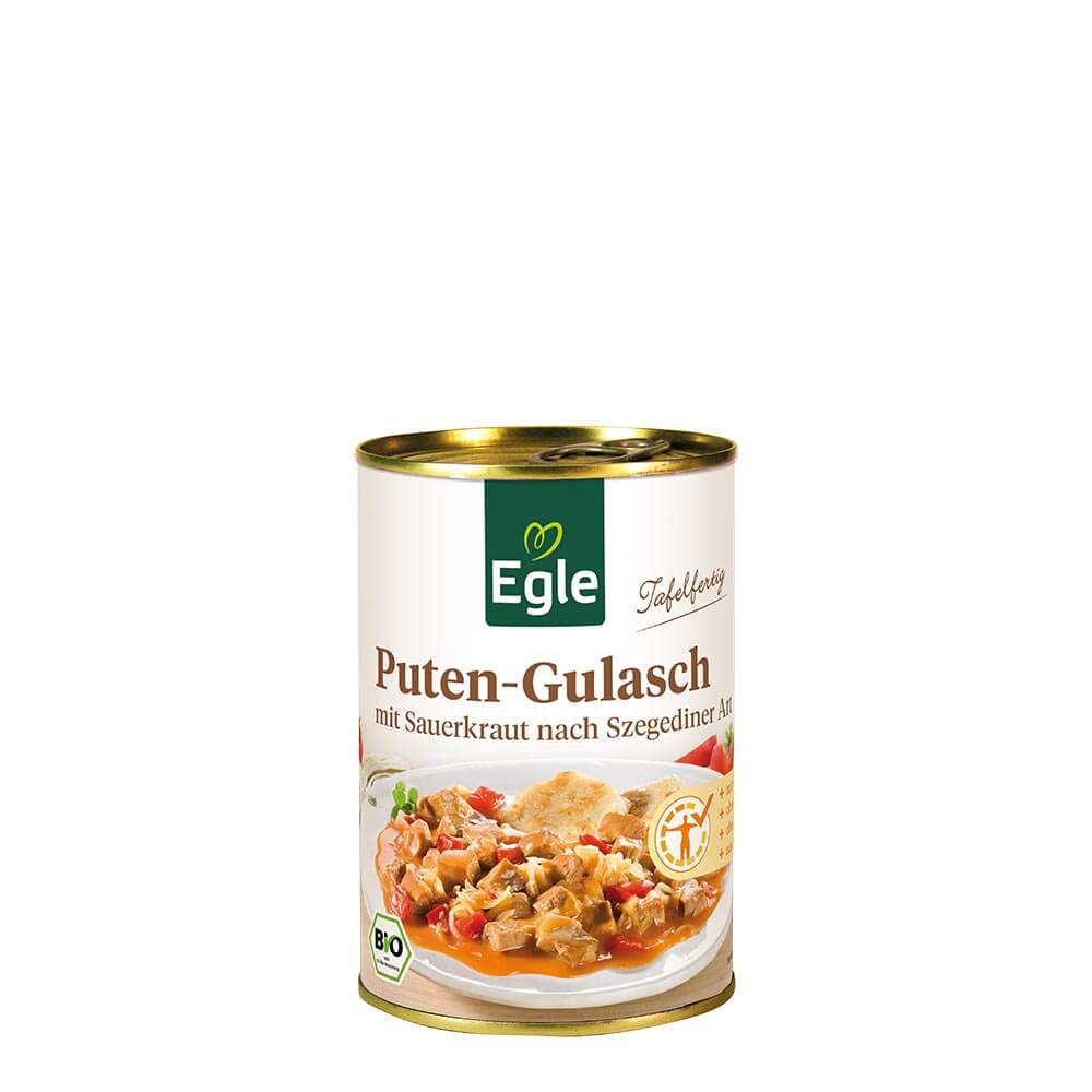 Bio Puten-Gulasch Szegediner Art 400 g