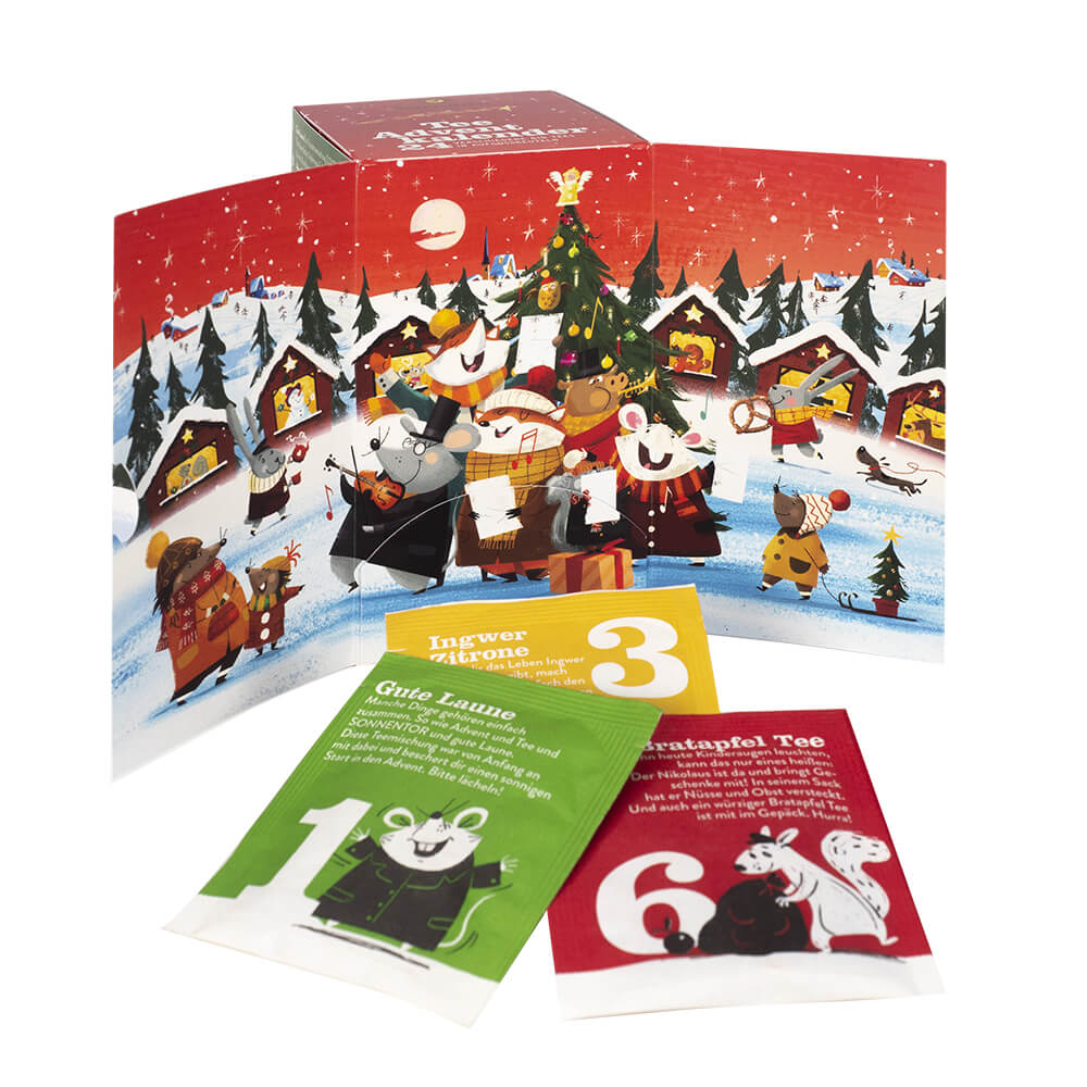 Bio Tee Adventkalender Sonnentor